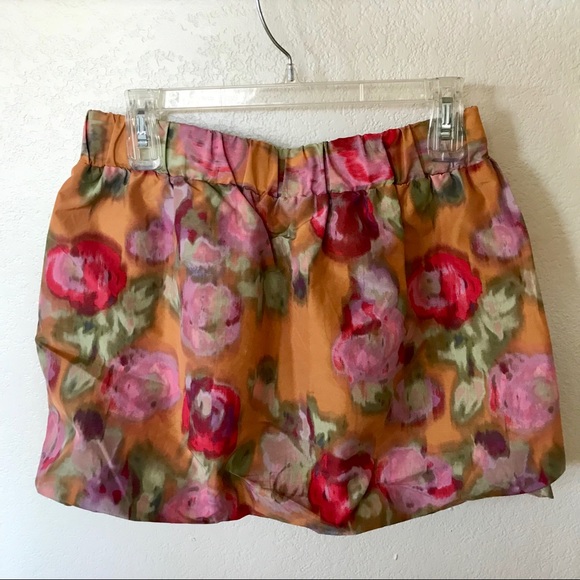 J CREW bubbled hem floral skirt - Picture 6 of 8